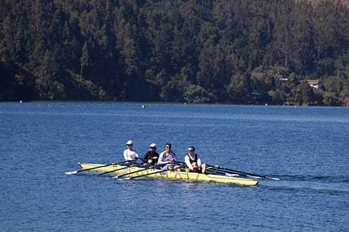 No último final de semana, dias 23 e 24, o GPA/Elipse - Clube de Regatas Guaíba-Porto Alegre sagrou-se heptacampeão sul-americano máster de remo nas águas de Concepción, no Chile / Foto: Divulgação